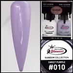 RANDOM Gel Polish / Nail Lacquer DUO SWEET PURPLE #10