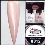 RANDOM Gel Polish / Nail Lacquer DUO A TOUCH OF PINK #12