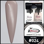 RANDOM Gel Polish / Nail Lacquer DUO NATURAL #24