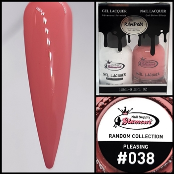 RANDOM Gel Polish / Nail Lacquer DUO PLEASING #38