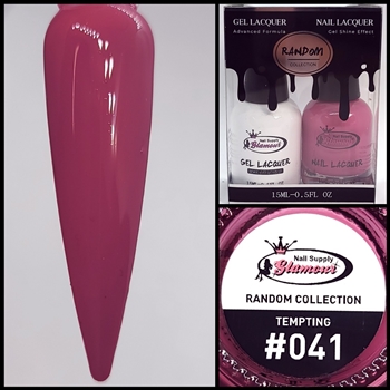 RANDOM Gel Polish / Nail Lacquer DUO TEMPTING #41