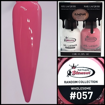 RANDOM Gel Polish / Nail Lacquer DUO WHOLESOME #57