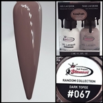 RANDOM Gel Polish / Nail Lacquer DUO DARK TOFEE #67