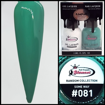 RANDOM Gel Polish / Nail Lacquer DUO SOME WAY #81