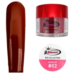 Glamour RED Acrylic collection MARLOT 1 oz #02