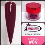 Glamour RED Acrylic collection SANGRIA 1 oz #04