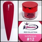 Glamour RED Acrylic collection SUSPICIOUS 1 oz #12