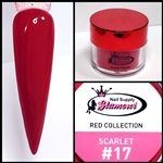 Glamour RED Acrylic collection SCARLET 1 oz #17