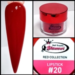 Glamour RED Acrylic collection LIPSTICK 1 oz #20