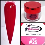 Glamour RED Acrylic collection STOP 1 oz #25
