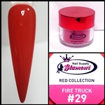 Glamour RED Acrylic collection FIRE TRUCK 1 oz #29