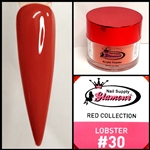 Glamour RED Acrylic collection LOBSTER 1 oz #30