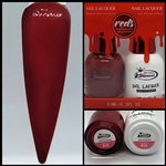 REDS Gel Polish / Nail Lacquer DUO LIPSTICK # 20