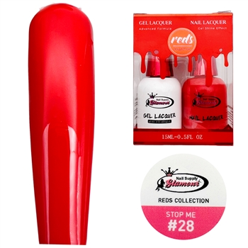 REDS Gel Polish / Nail Lacquer DUO STOP ME # 28