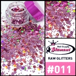 Glamour RAW GLITTER # 011 ( Jar 7g )