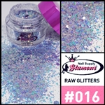 Glamour RAW GLITTER # 016 ( Jar 7g )