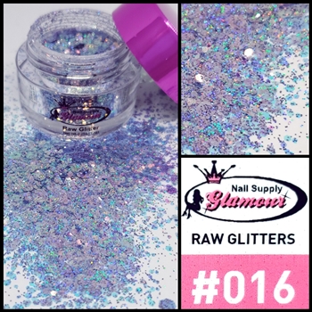 Glamour RAW GLITTER # 016 ( Jar 7g )