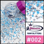 Glamour RAW GLITTER # 002 ( Jar 7g )