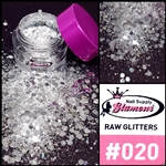 Glamour RAW GLITTER # 020 ( Jar 7g )