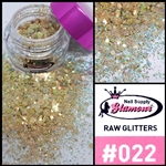Glamour RAW GLITTER # 022 ( Jar 7g )