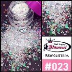 Glamour RAW GLITTER # 023 ( Jar 7g )