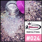 Glamour RAW GLITTER # 024 ( Jar 7g )