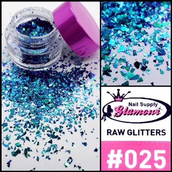Glamour RAW GLITTER # 025 ( Jar 7g )
