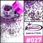 Glamour RAW GLITTER # 027 ( Jar 7g )