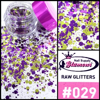 Glamour RAW GLITTER # 029 ( Jar 7g )