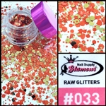 Glamour RAW GLITTER # 033 ( Jar 7g )