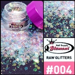 Glamour RAW GLITTER # 004 ( Jar 7g )