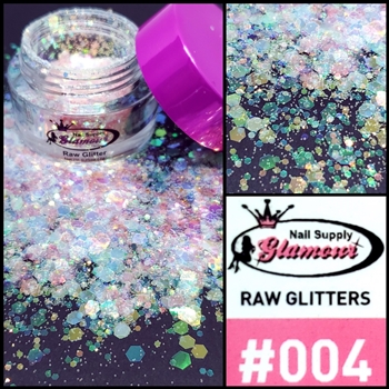 Glamour RAW GLITTER # 004 ( Jar 7g )