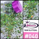 Glamour RAW GLITTER # 040 ( Jar 7g )