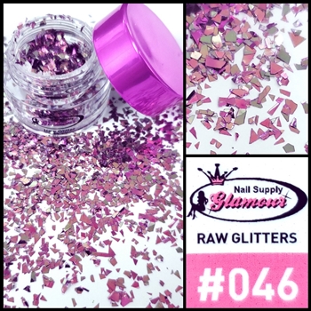 Glamour RAW GLITTER # 046 ( Jar 7g )