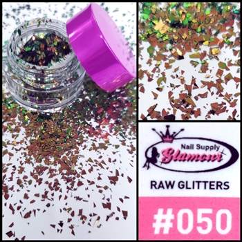 Glamour RAW GLITTER # 050 ( Jar 7g )