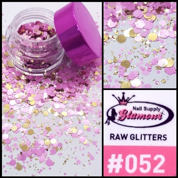 Glamour RAW GLITTER # 052 ( Jar 7g )