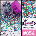 Glamour RAW GLITTER # 054 ( Jar 7g )