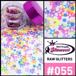 Glamour RAW GLITTER # 055 ( Jar 7g )