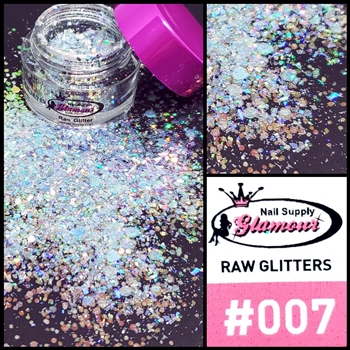 Glamour RAW GLITTER # 007 ( Jar 7g )