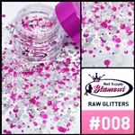 Glamour RAW GLITTER # 008 ( Jar 7g )