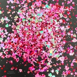 Valentines Raw Glitters 1/4oz #17