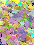 HEARTS Valentines Raw Glitter 1/4oz #44