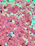 HEARTS Valentines Raw Glitter 1/4oz #52