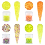 Raw Glitter Jar Set #51