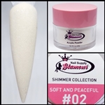 Glamour SHIMMER Acrylic collection SOFT AND PEACEFUL 1 oz #02