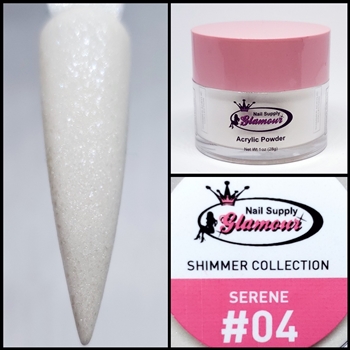 Glamour SHIMMER Acrylic collection SERENE 1 oz #04