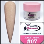 Glamour SHIMMER Acrylic collection ALMOST TERRA 1 oz #07