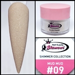Glamour SHIMMER Acrylic collection MUD MUD 1 oz #09