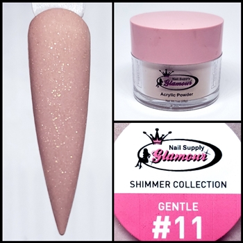 Glamour SHIMMER Acrylic collection GENTLE 1 oz #11