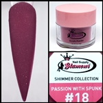 Glamour SHIMMER Acrylic collection PASSION WITH SPUNK 1 oz #18